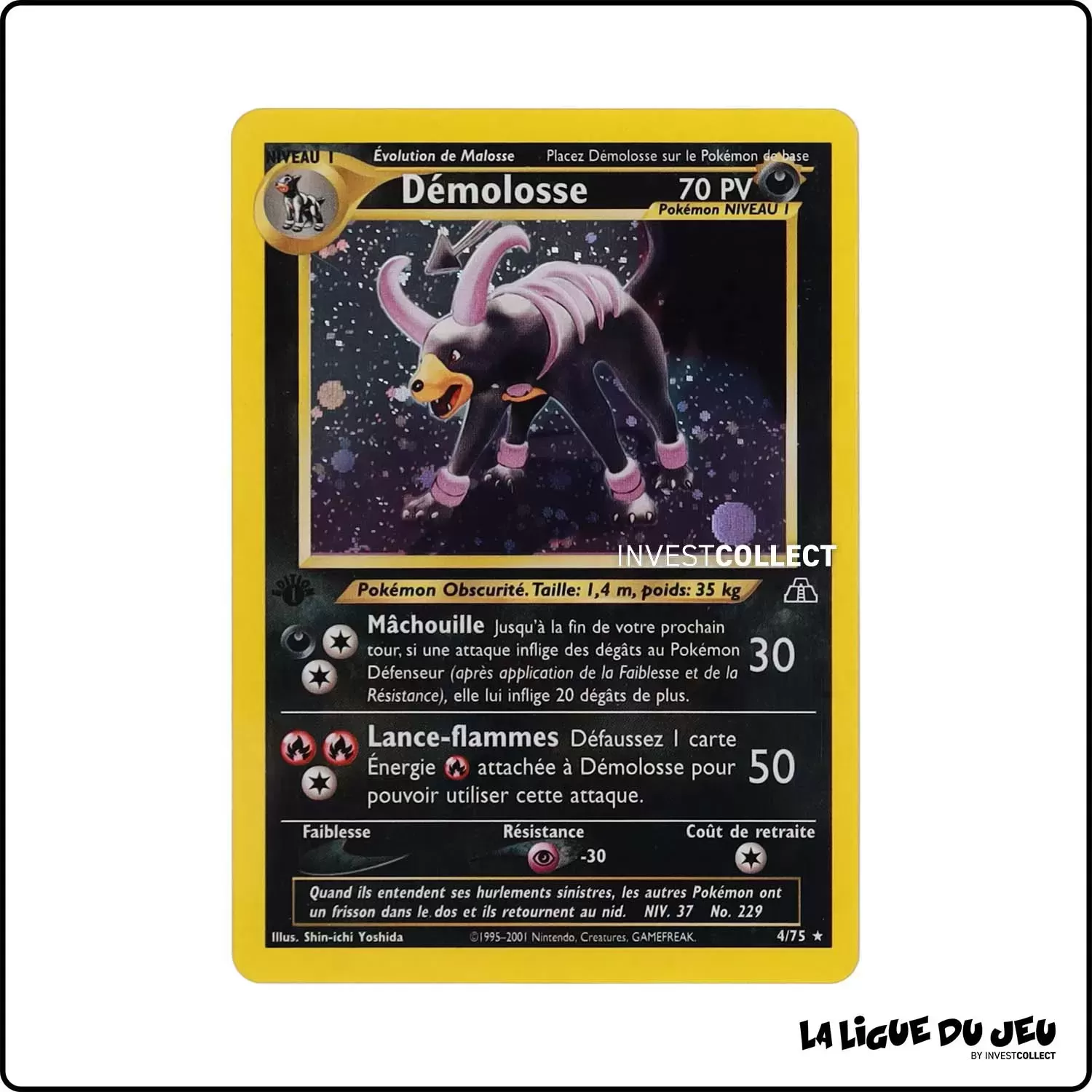 Holo - Pokemon - Neo Discovery - Démolosse 4/75