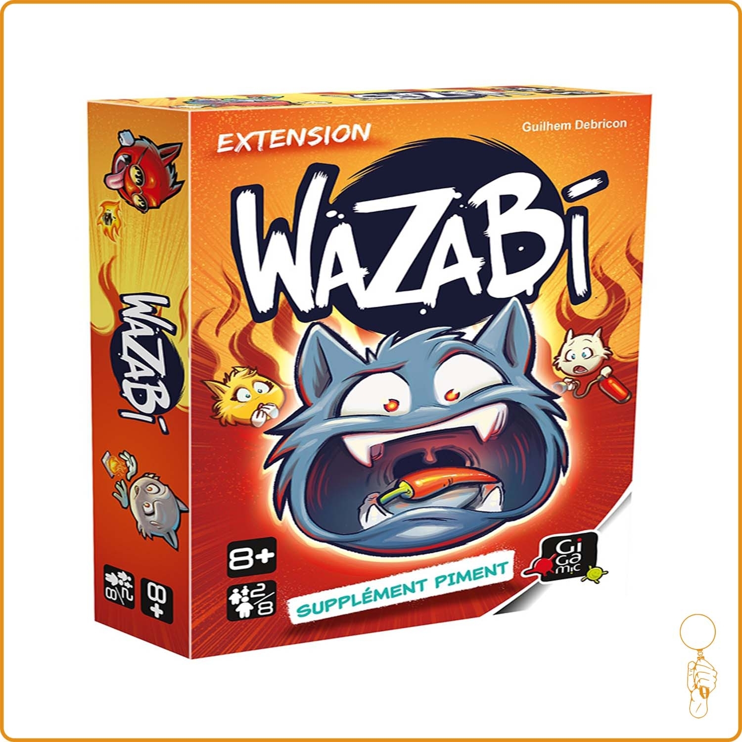 GIGAMIC WAZABI Extension Supplément Piment GEWA 8+ : : Jeux et  Jouets