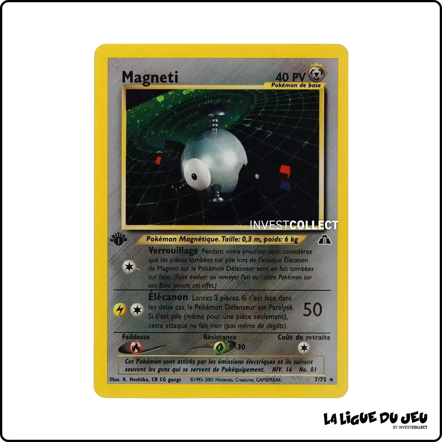 Holo - Pokemon - Neo Discovery - Magneti 7/75