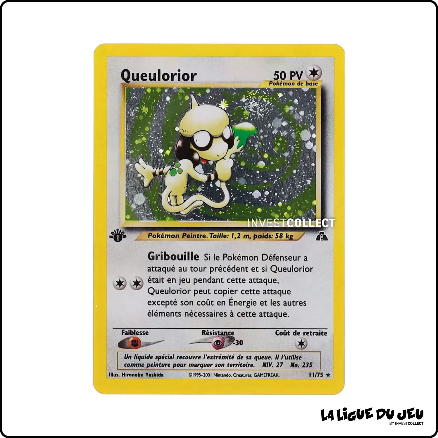 Holo - Pokemon - Neo Discovery - Queulorior 11/75