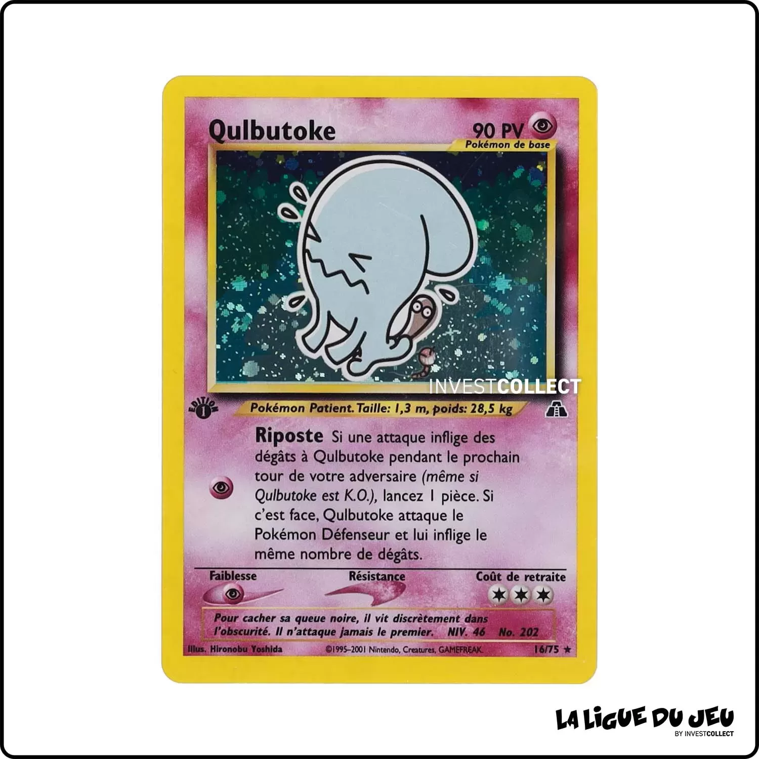 Holo - Pokemon - Neo Discovery - Qulbutoke 16/75