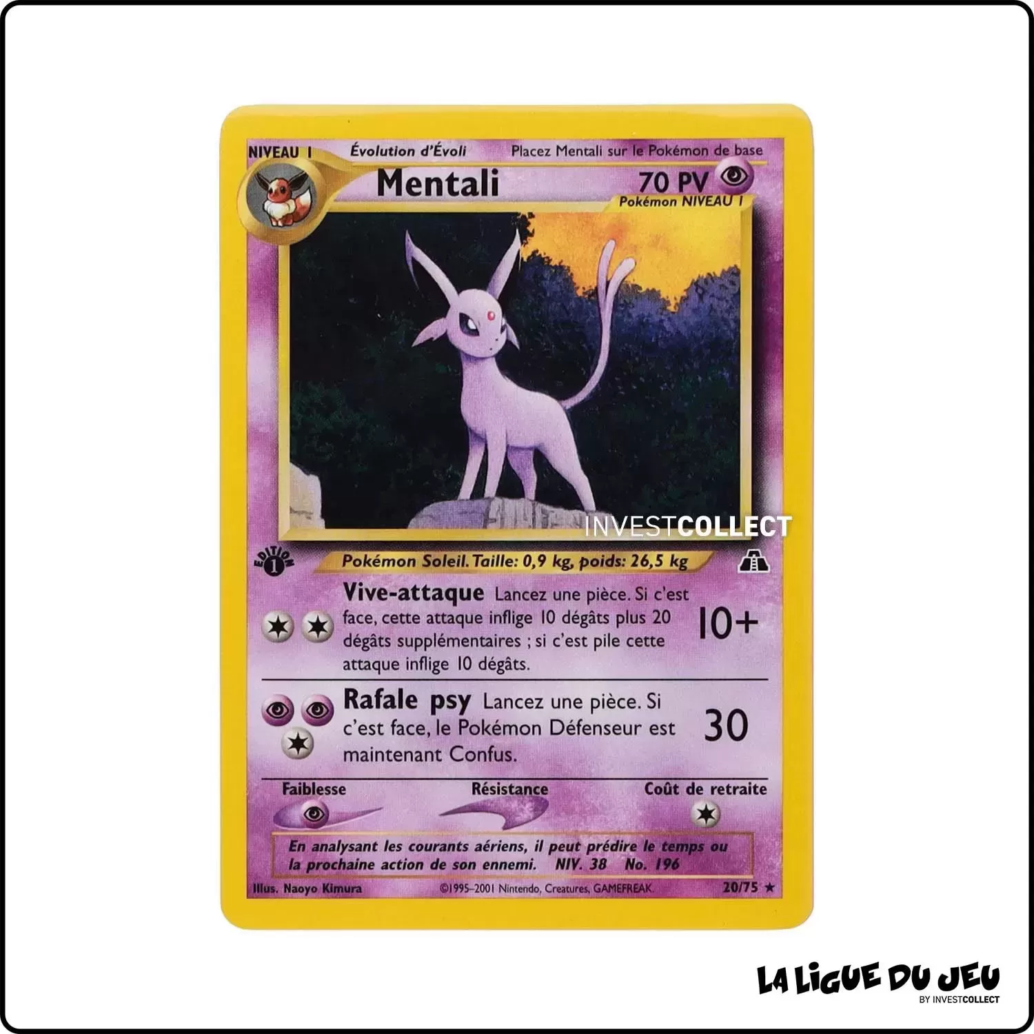 Rare - Pokemon - Neo Discovery - Mentali 20/75