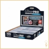 Classeur - Ultra Pro - 100 feuilles de classeur (3 trous) - Platinum Hologram - Avec Protection Rabattable Ultra Pro - 1