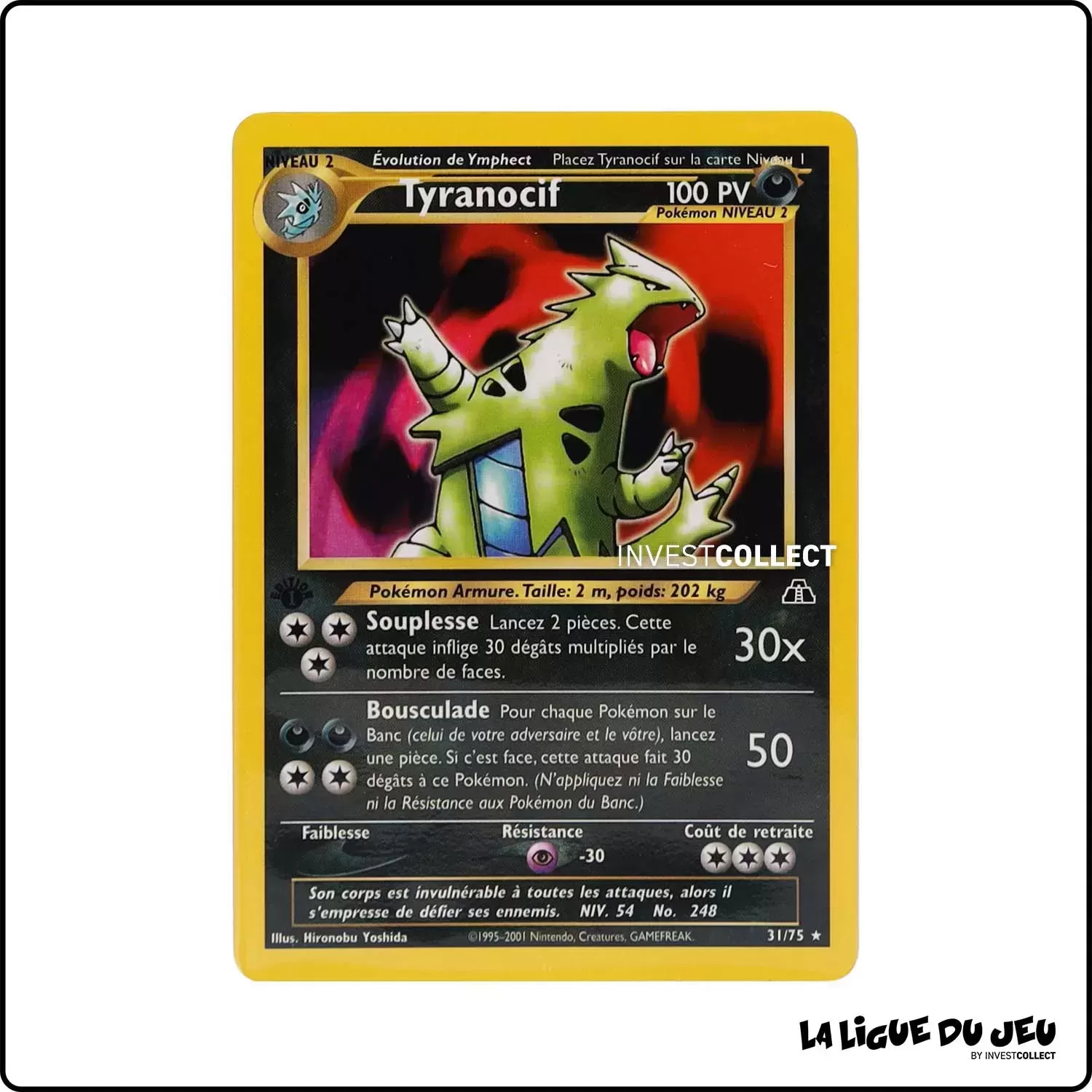 Rare - Pokemon - Neo Discovery - Tyranocif 31/75