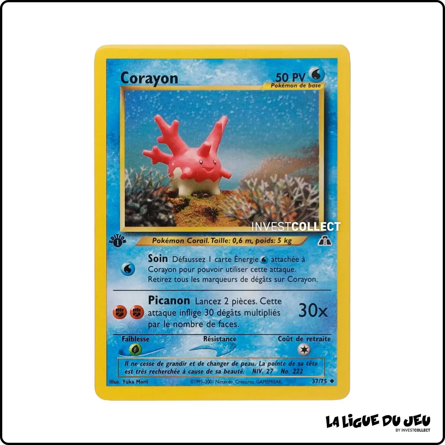 Peu commune - Pokemon - Neo Discovery - Corayon 37/75