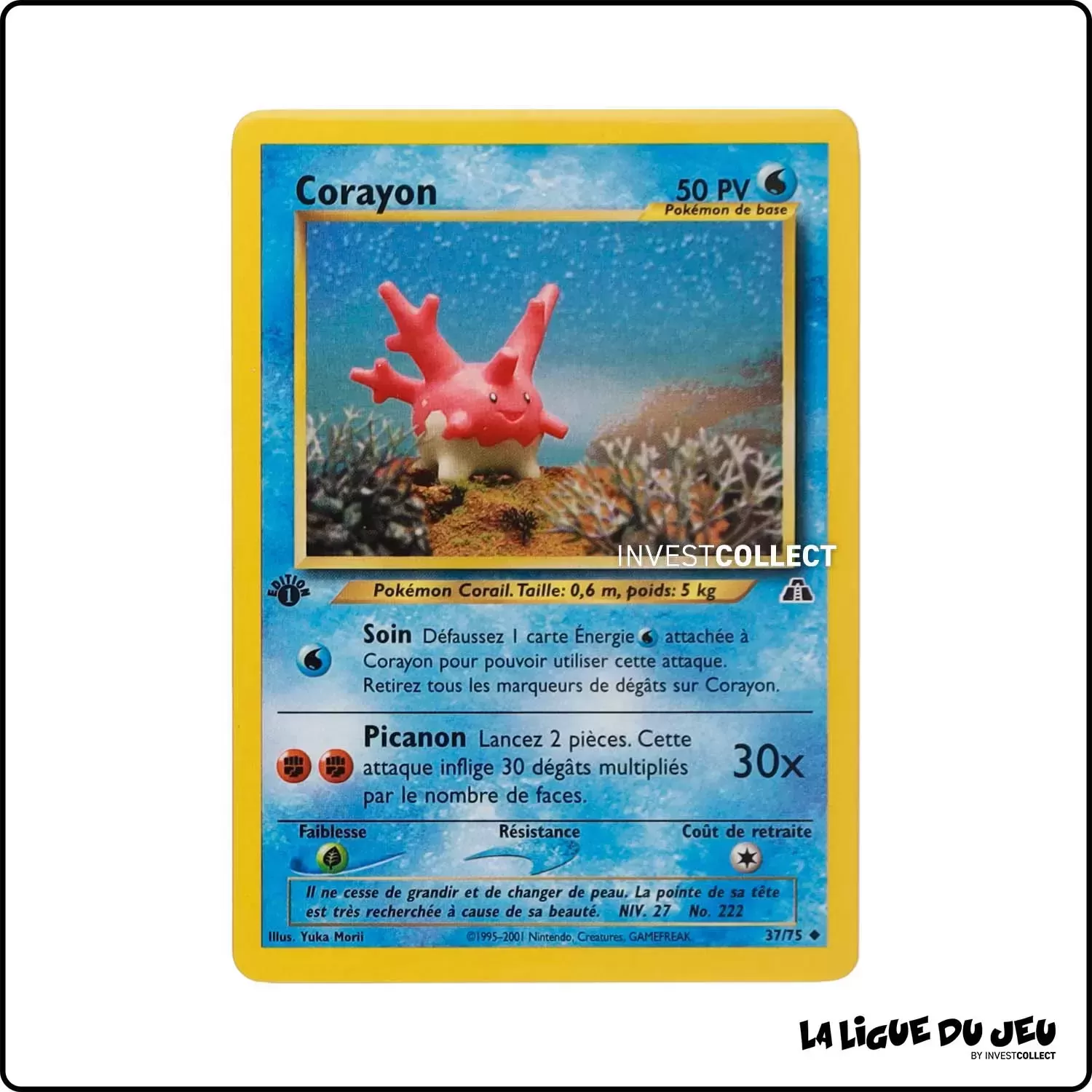 Peu commune - Pokemon - Neo Discovery - Corayon 37/75