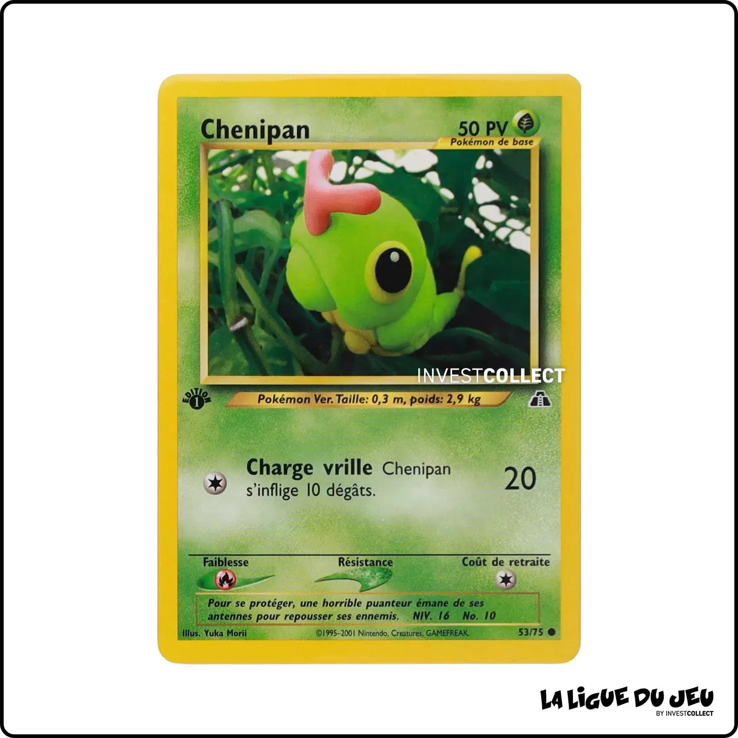 Commune - Pokemon - Neo Discovery - Chenipan 53/75