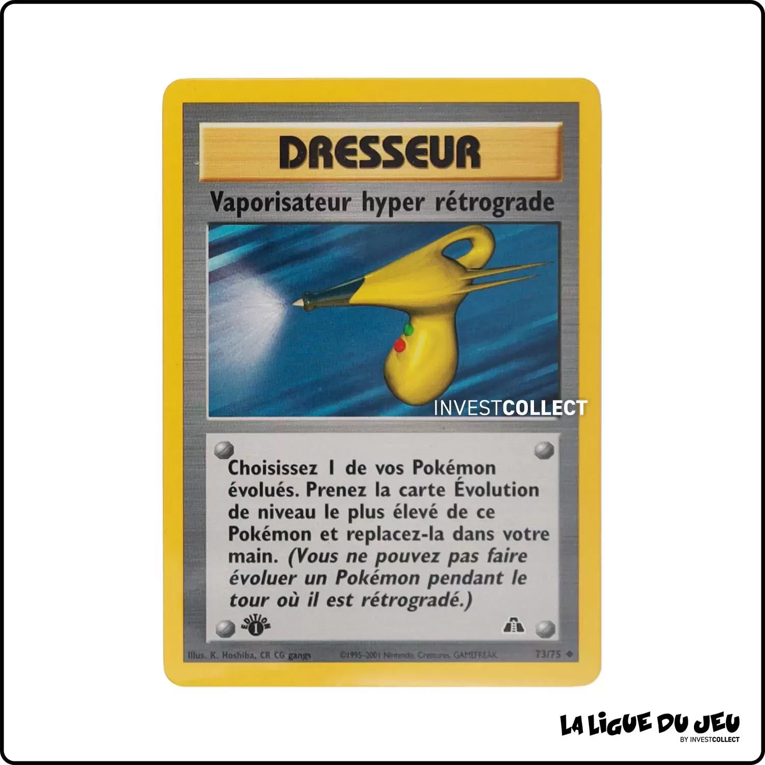 Peu commune - Pokemon - Neo Discovery - Vaporisateur hyper rétrograde 73/75