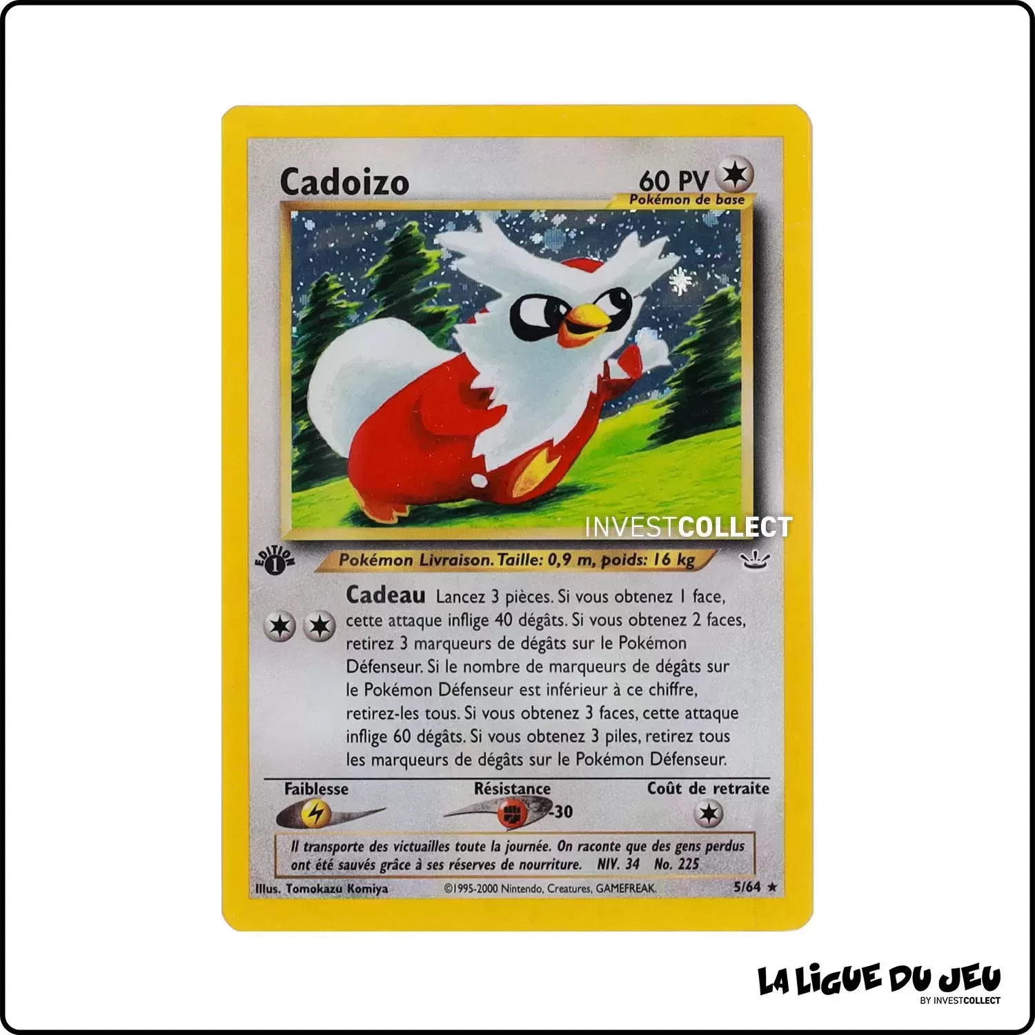 Holo - Pokemon - Neo Revelation - Cadoizo 5/64