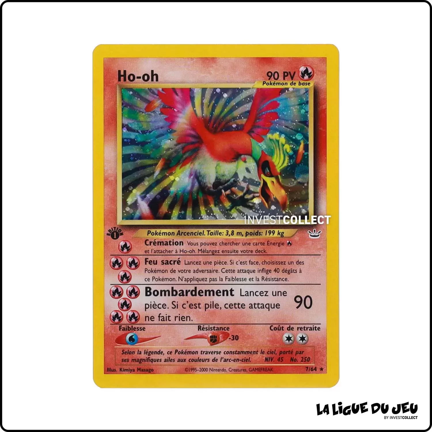 Holo - Pokemon - Neo Revelation - Ho-oh 7/64