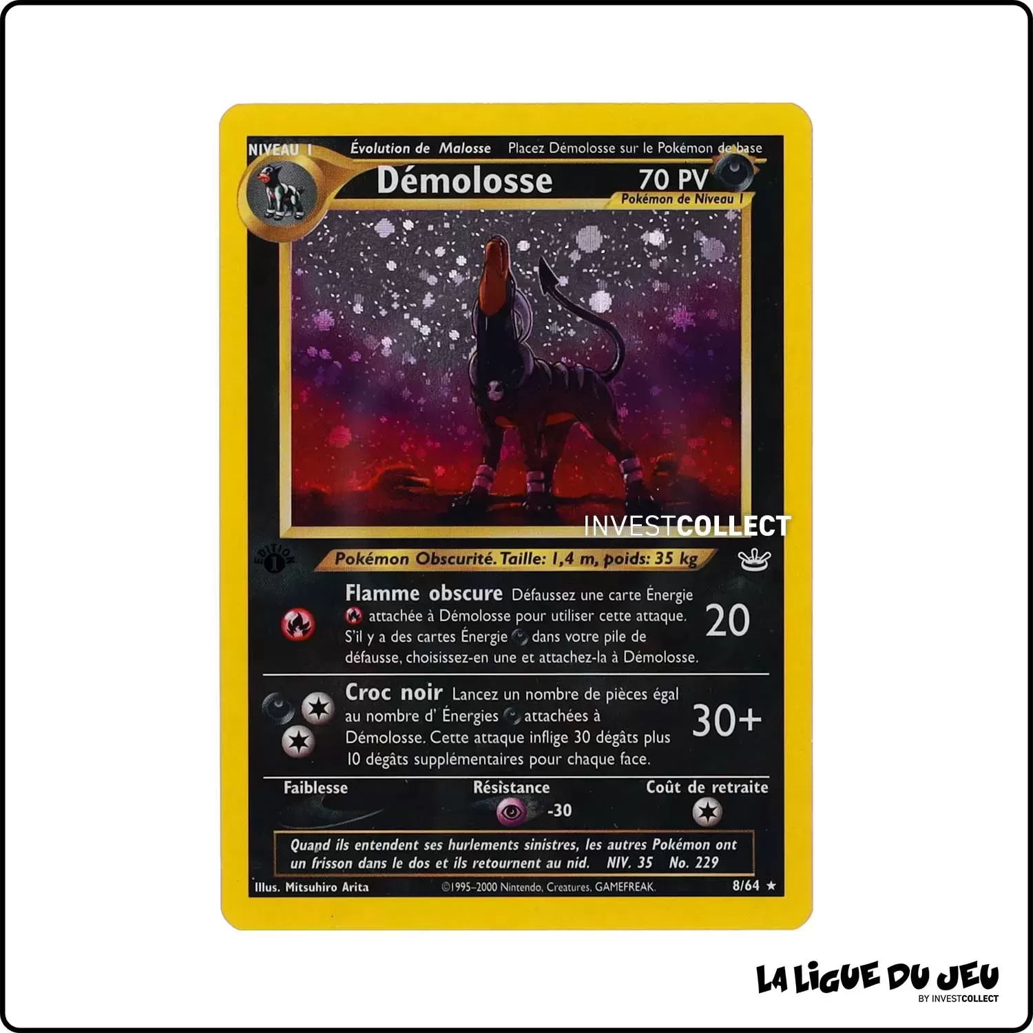 Holo - Pokemon - Neo Revelation - Démolosse 8/64