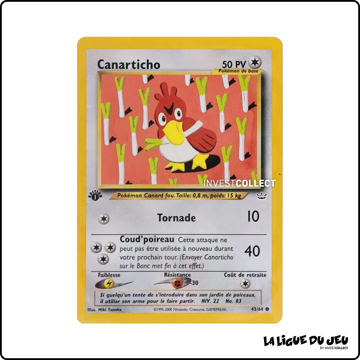 Commune - Pokemon - Neo Revelation - Canarticho 43/64