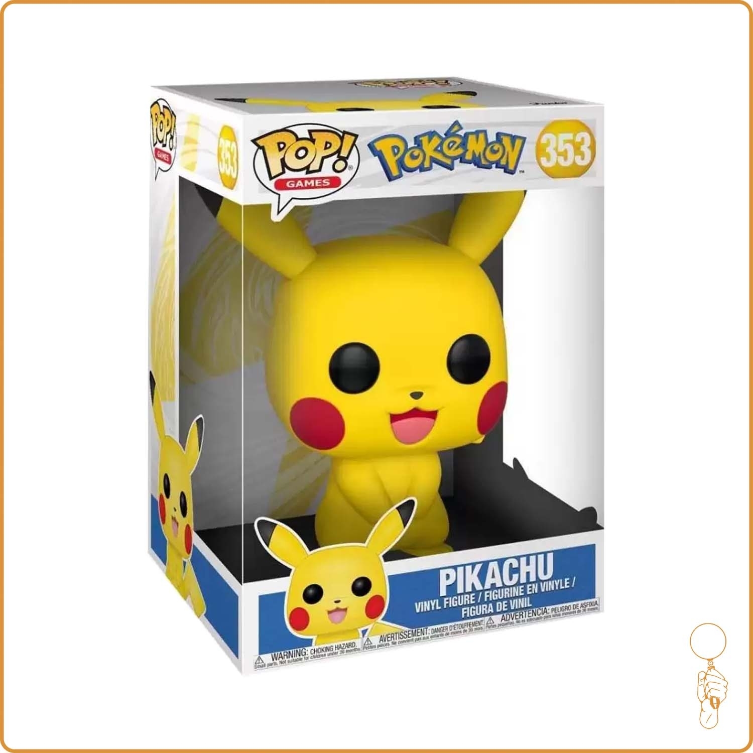 Figurine - POP! - Pokemon - Super Size - Games Vinyl - Pikachu 25 cm