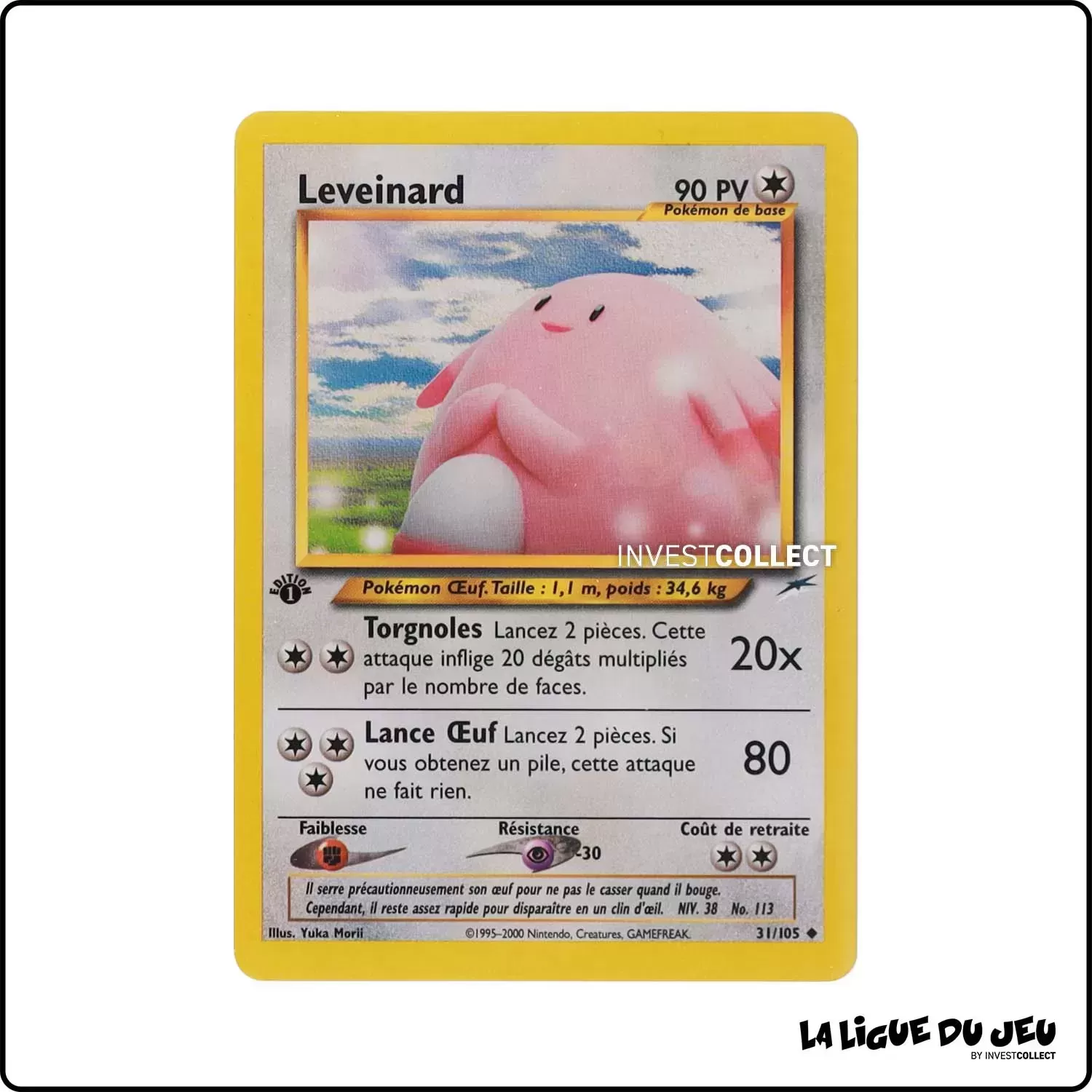 Peu commune - Pokemon - Neo Destiny - Leveinard 31/105