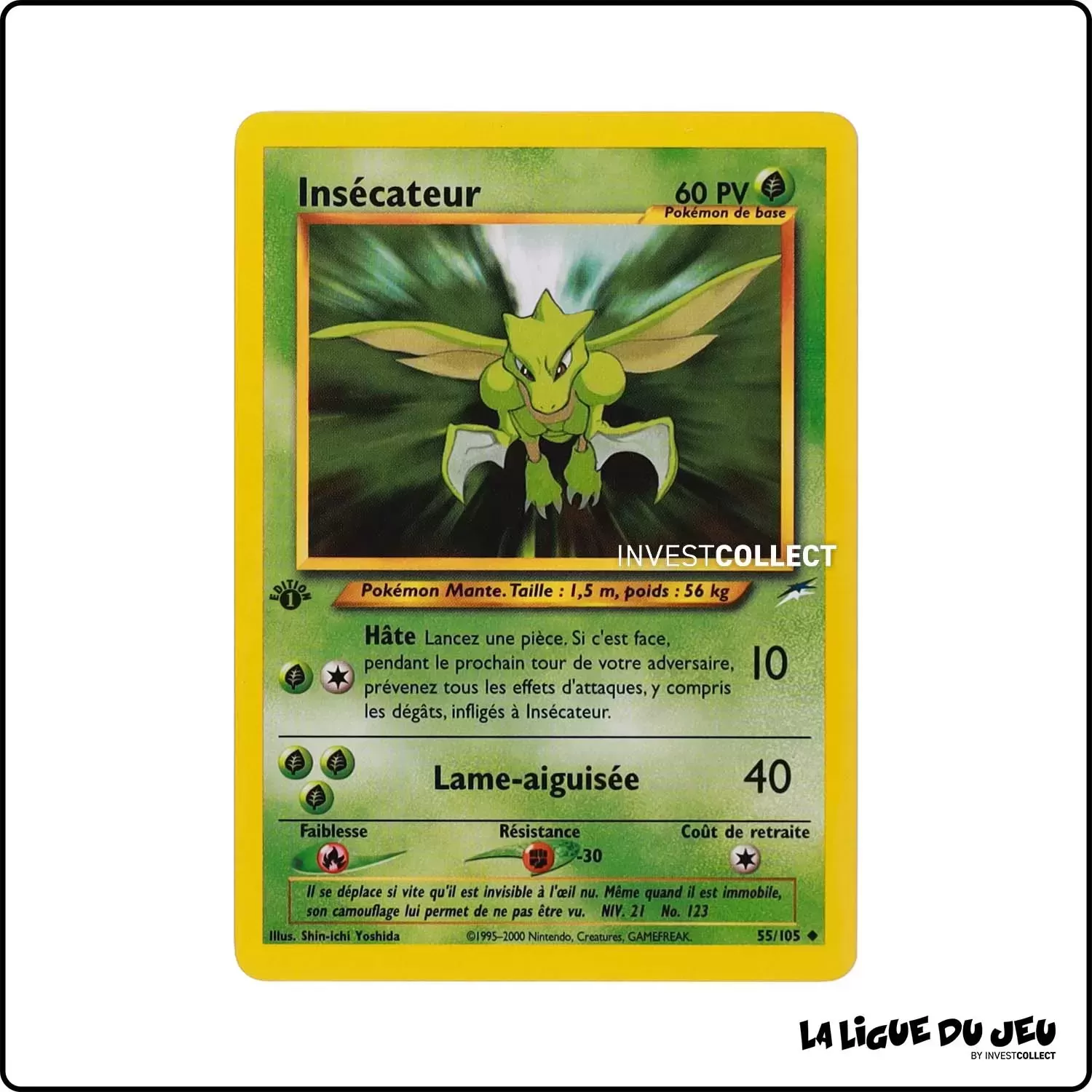 Peu commune - Pokemon - Neo Destiny - Insécateur 55/105