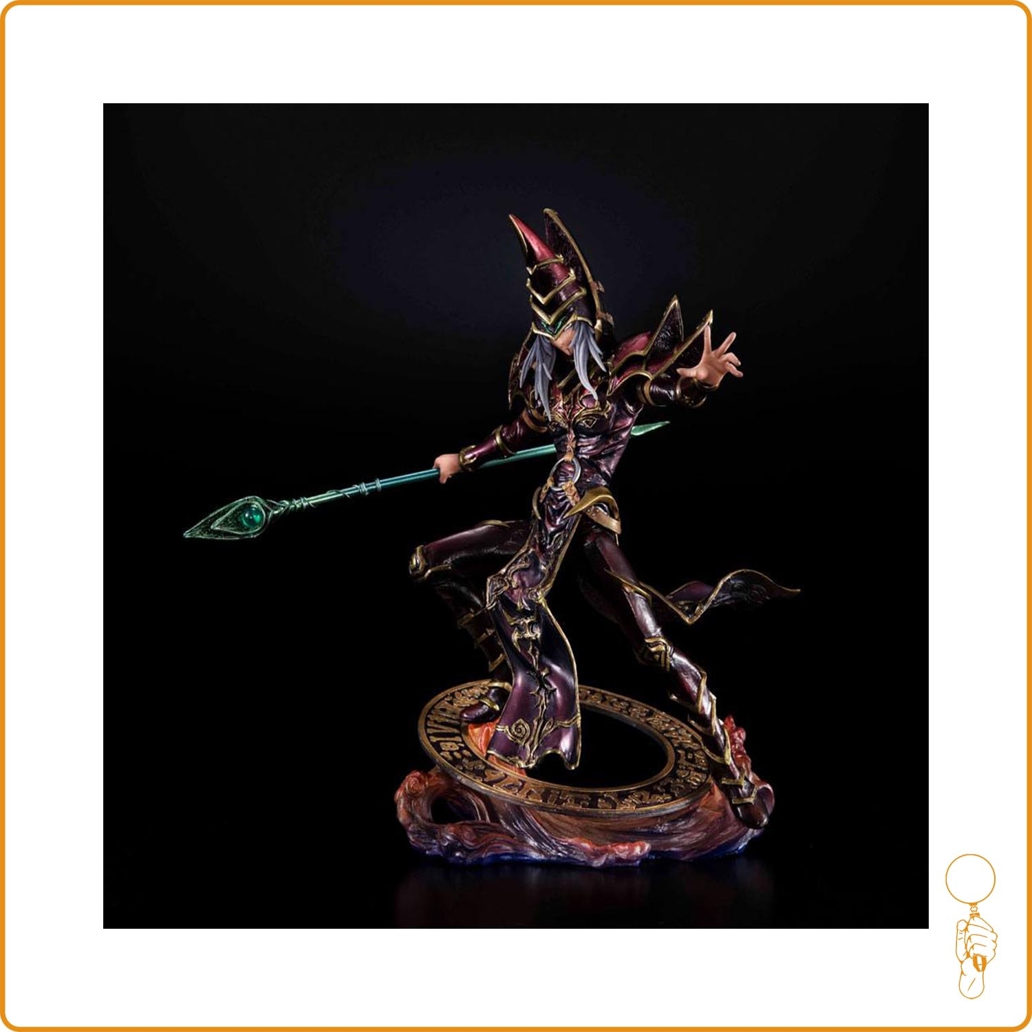 Statuette - Yu-Gi-Oh! Art Works Monsters - Duel Of The Illusionist - Dark Magician (Ver. Arkana) MegaHouse - 1