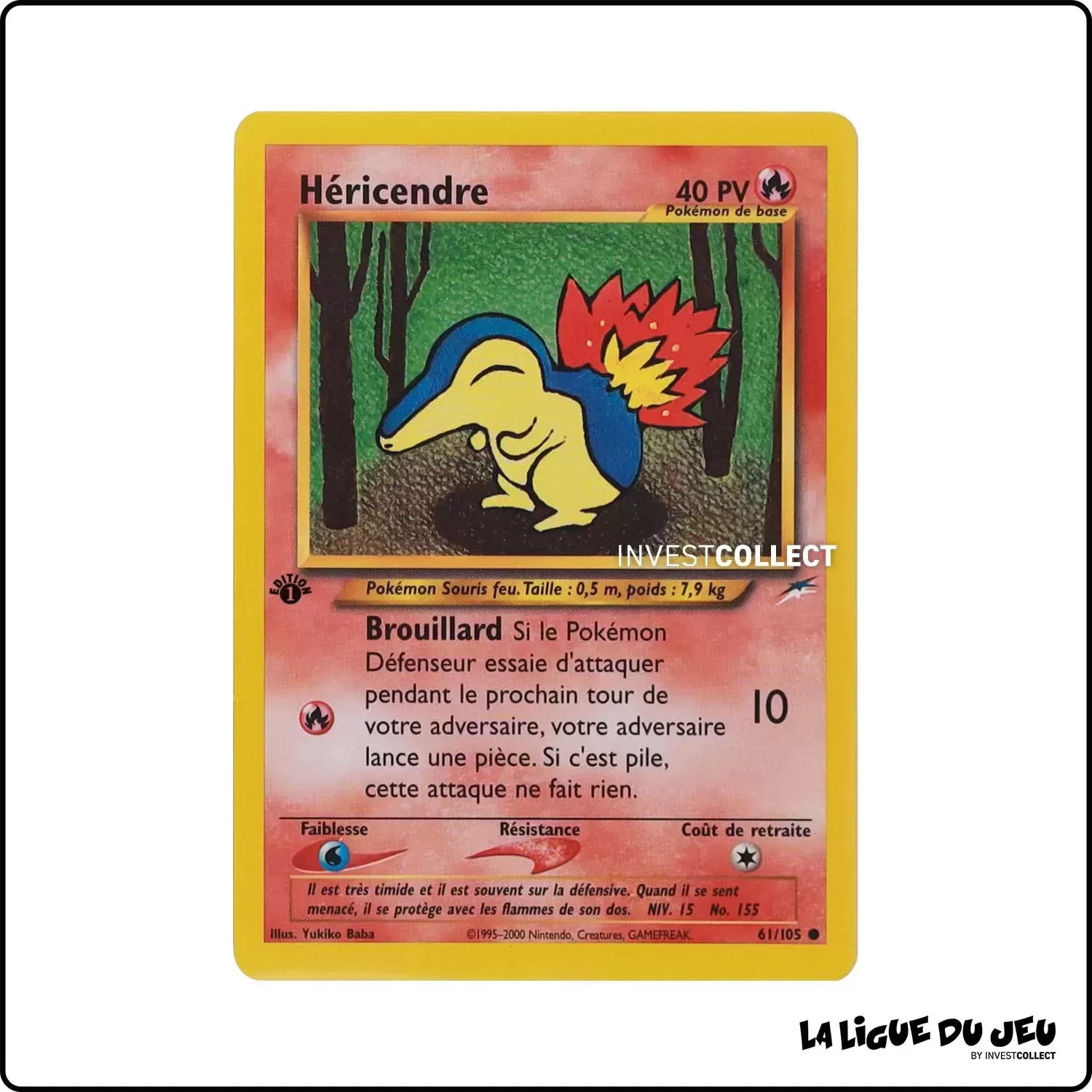 Commune - Pokemon - Neo Destiny - Héricendre 61/105