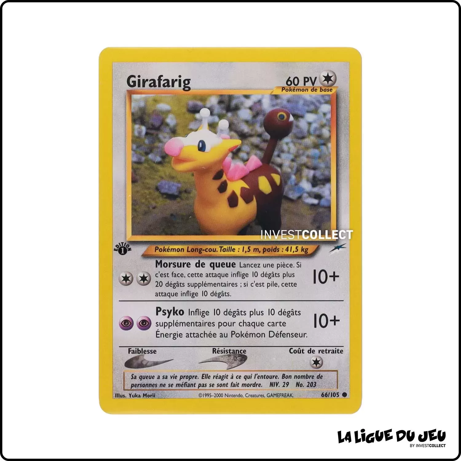 Commune - Pokemon - Neo Destiny - Girafarig 66/105