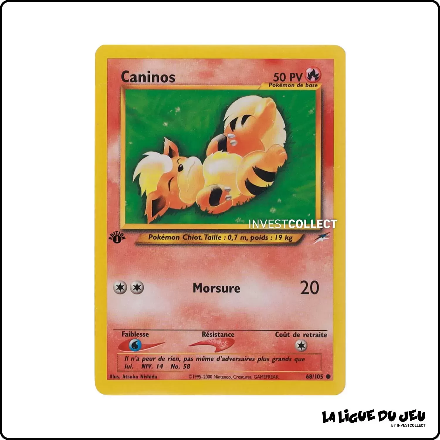 Commune - Pokemon - Neo Destiny - Caninos 68/105