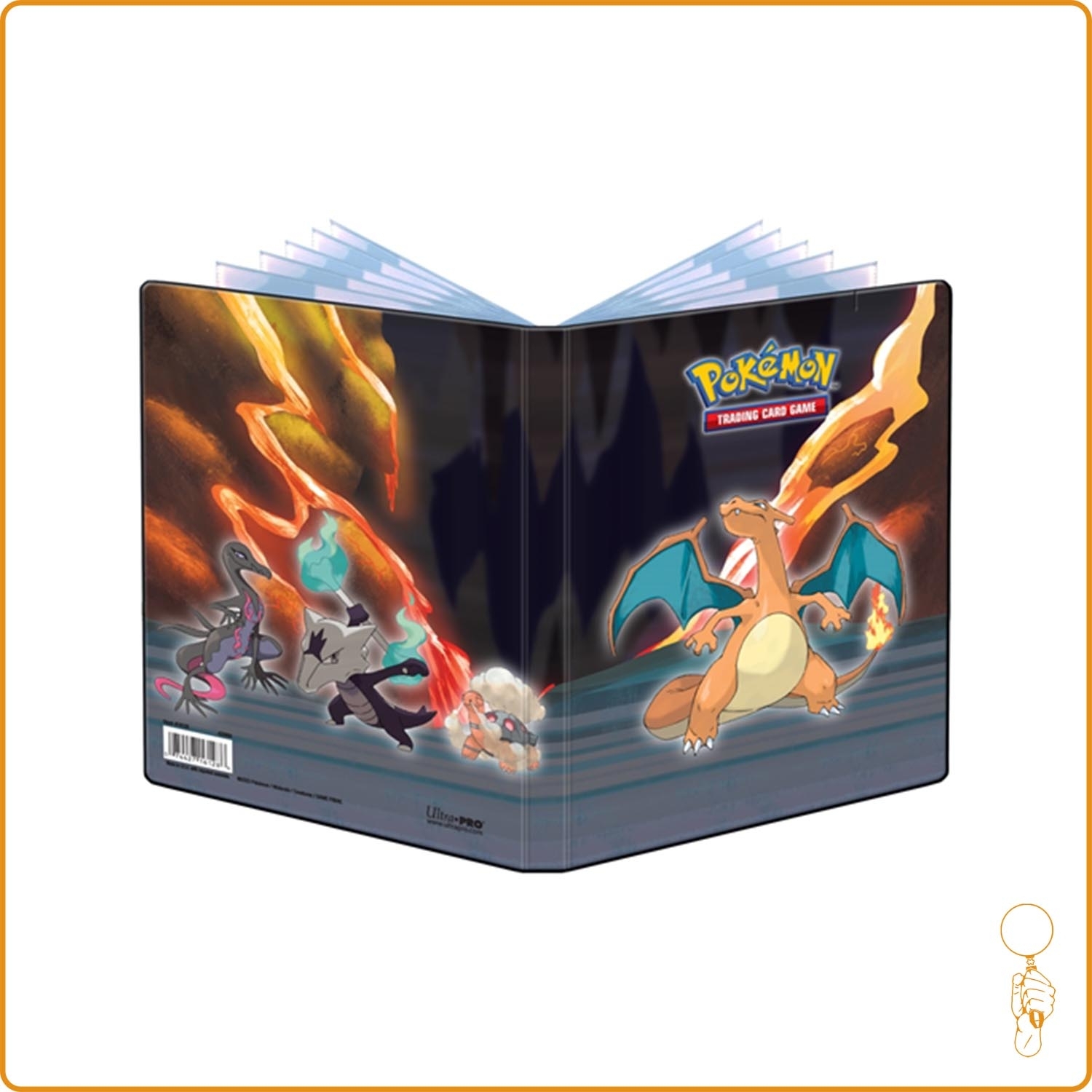Portfolio - Pokemon - Album de rangement - Flammes Obsidiennes - EV3 -  Dracaufeu & Dracolosse - 252 cases