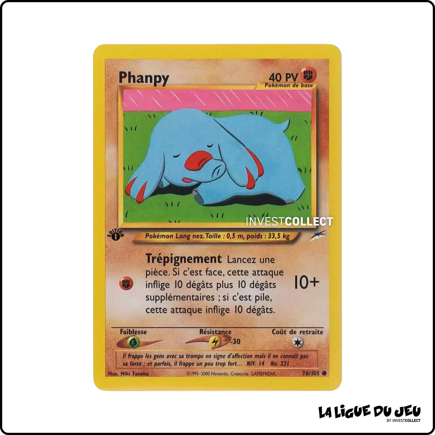 Commune - Pokemon - Neo Destiny - Phanpy 76/105