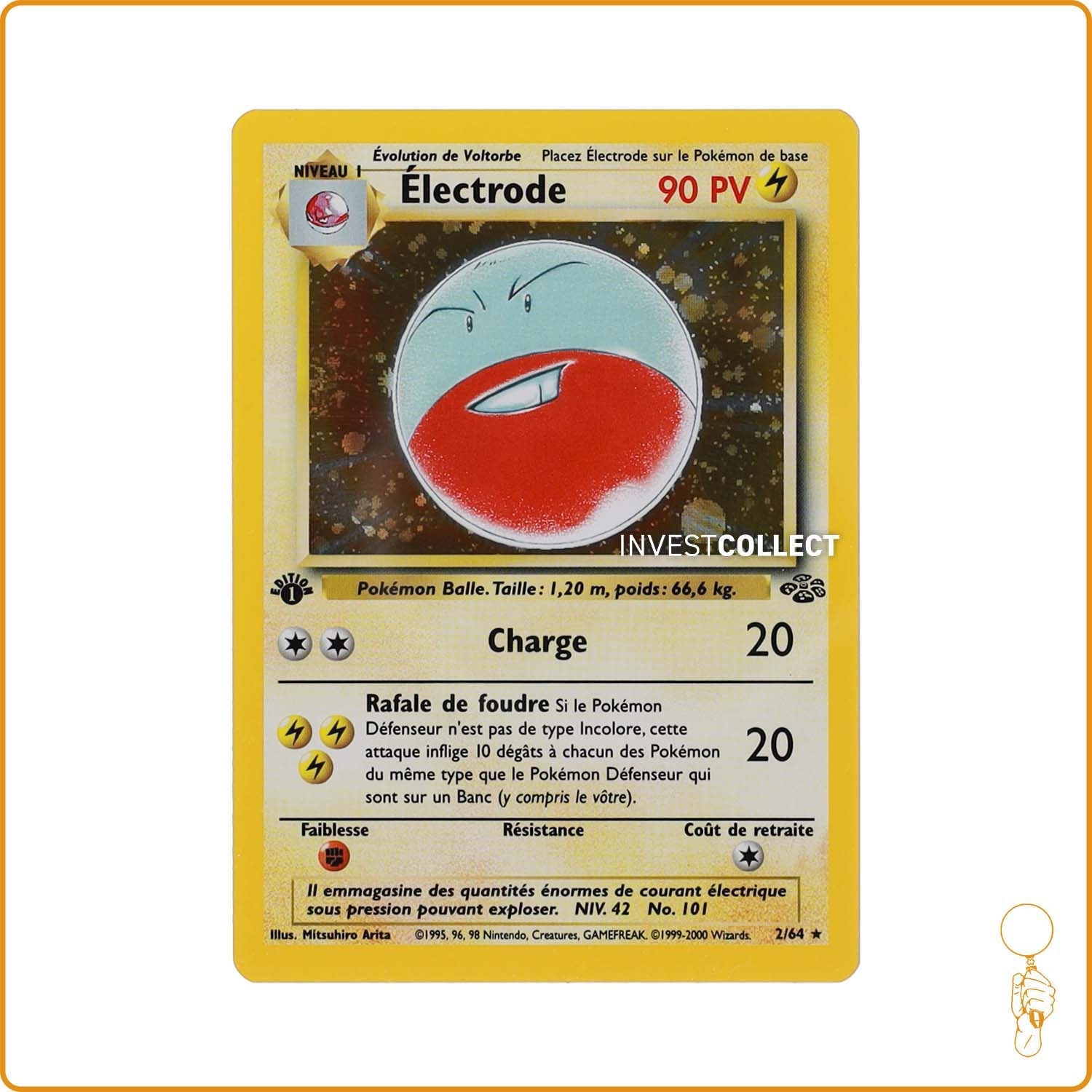 Holo - Pokemon - Jungle - Électrode 2/64 Wizards - 1