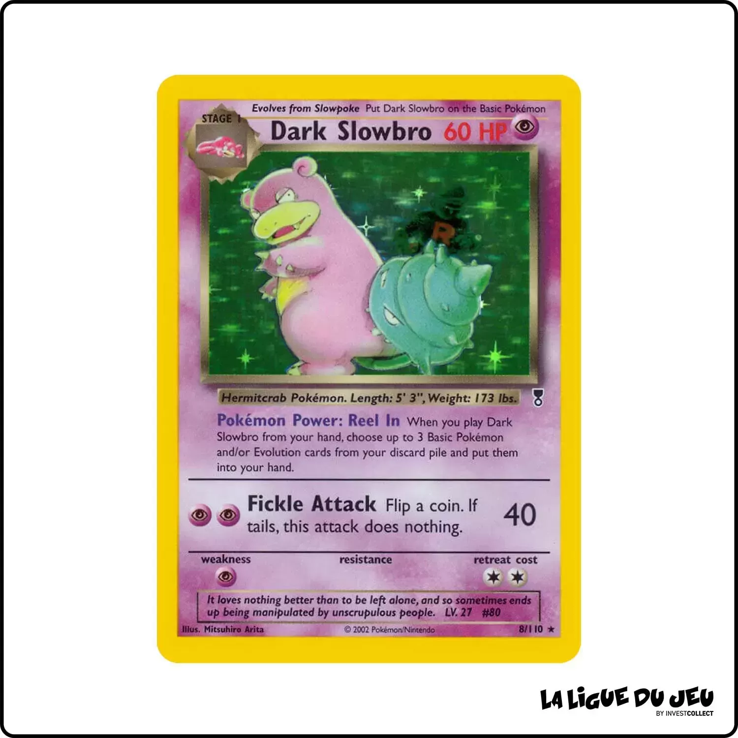 Holo - Pokemon - Legendary Collection - Dark Slowbro 8/110 Wizards - 1