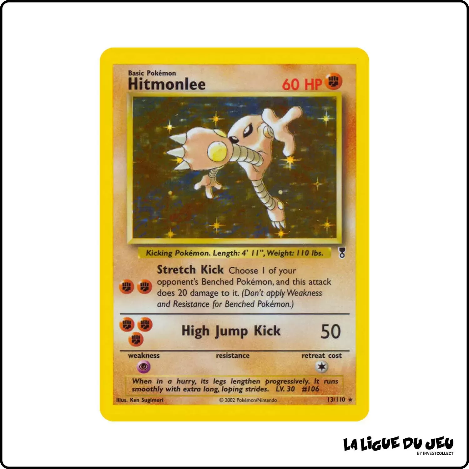 Holo - Pokemon - Legendary Collection - Hitmonlee 13/110 Wizards - 1