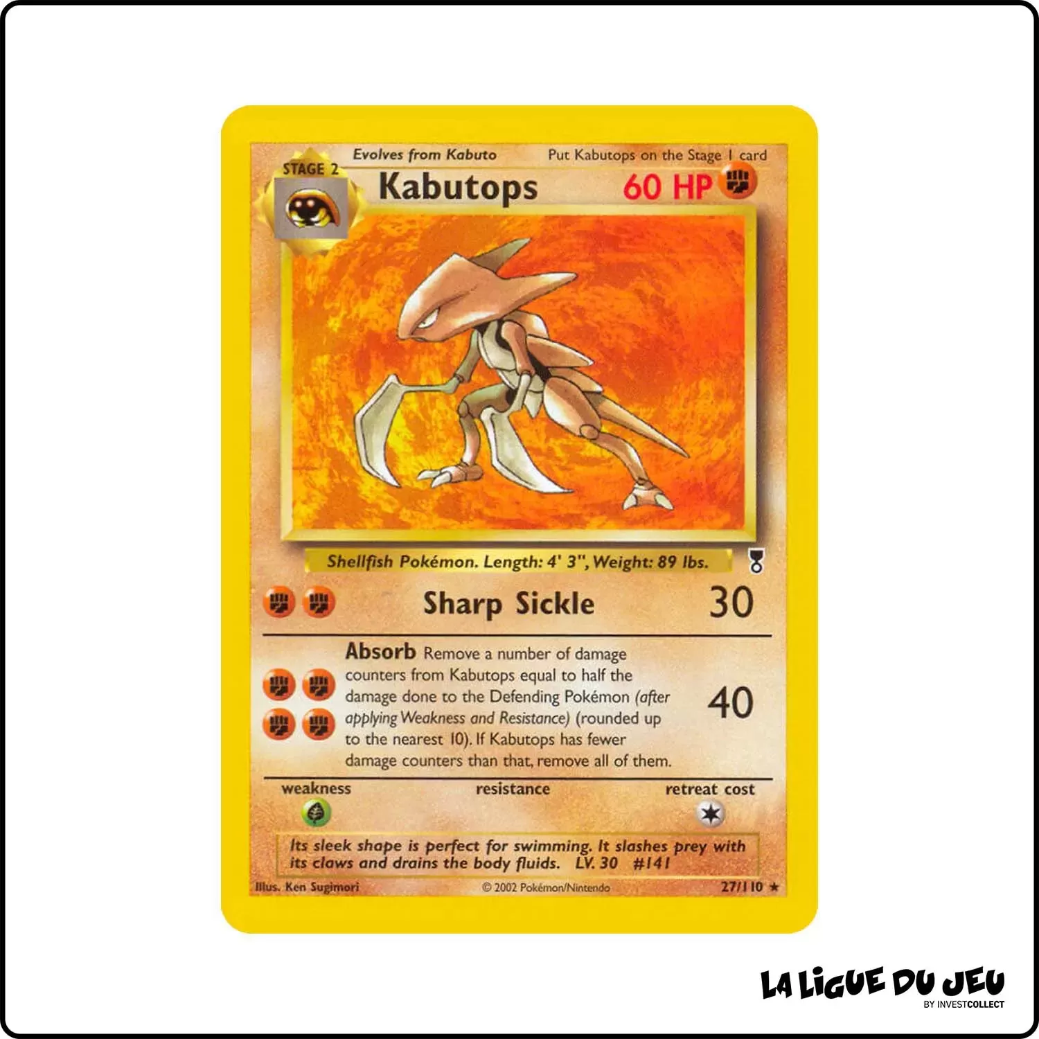 Rare - Pokemon - Legendary Collection - Kabutops 27/110