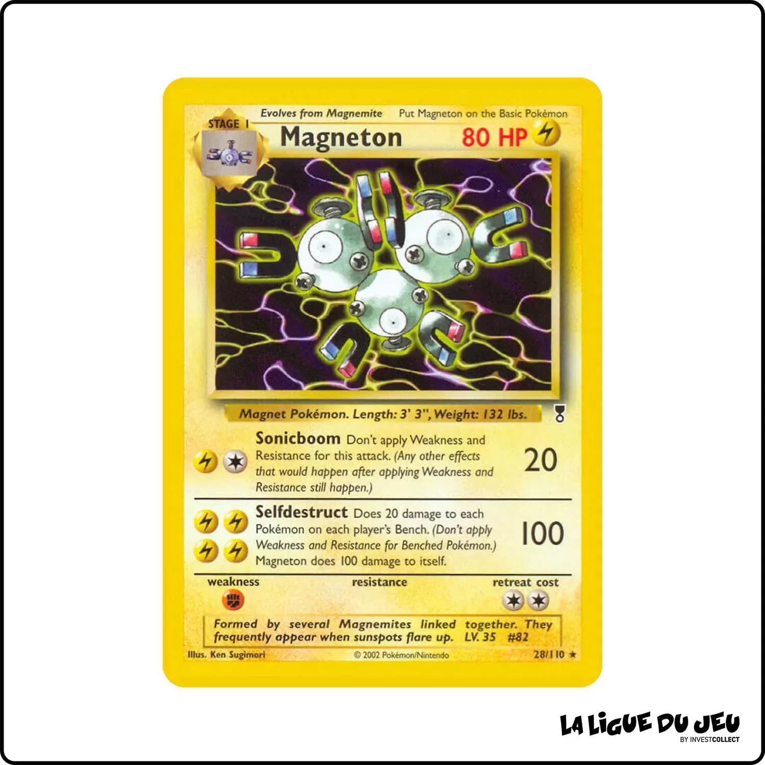 Rare - Pokemon - Legendary Collection - Magneton 28/110