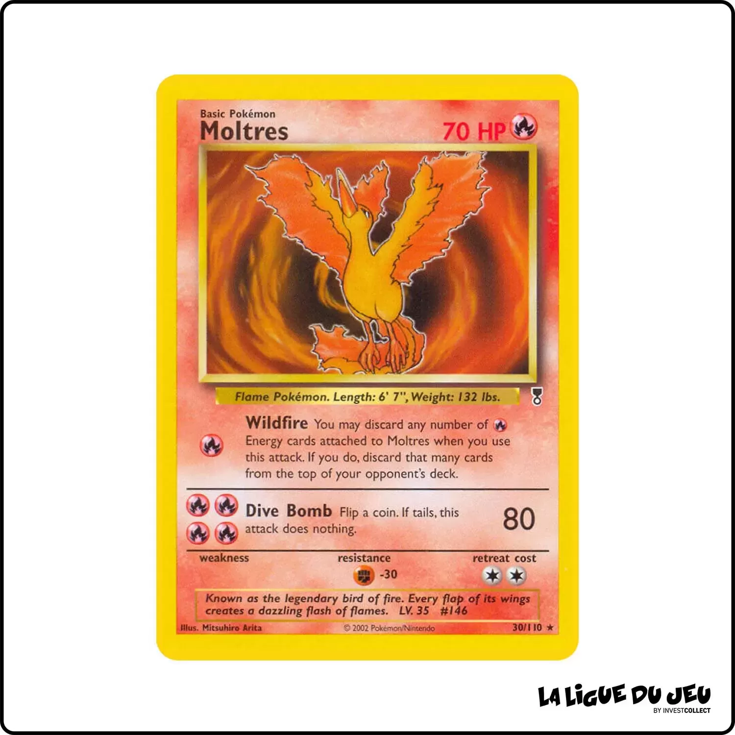 Rare - Pokemon - Legendary Collection - Moltres 30/110