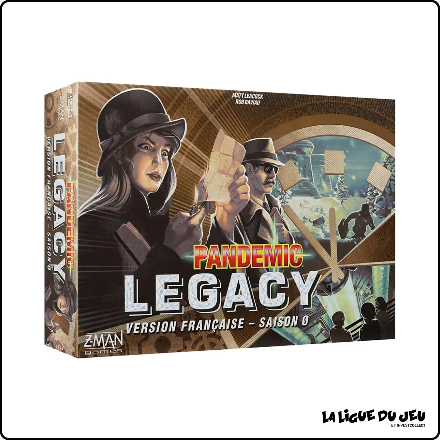 Coopératif - Pandemic Legacy - Saison 0 - Boite Marron