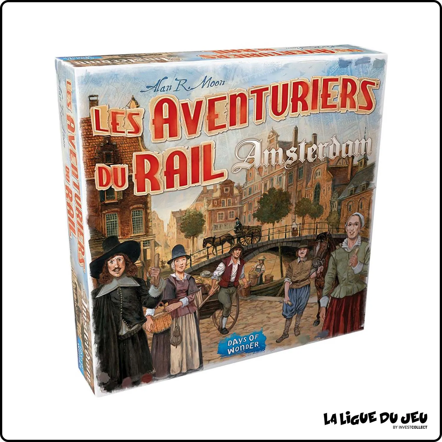 Gestion - Les Aventuriers du Rail - Amsterdam