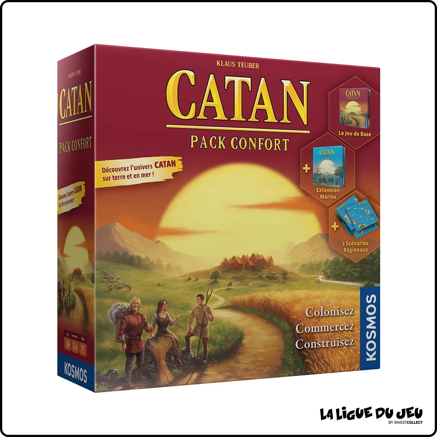 Gestion - Catan : Pack Confort