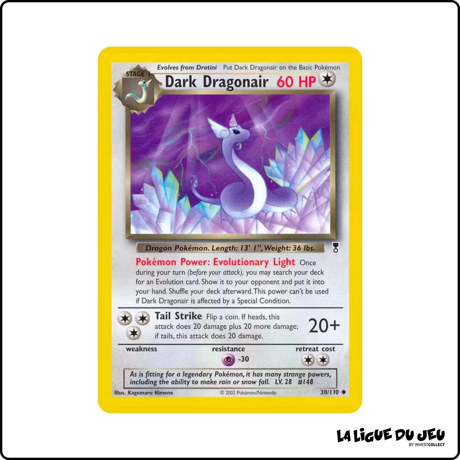 Peu commune - Pokemon - Legendary Collection - Dark Dragonair 38/110