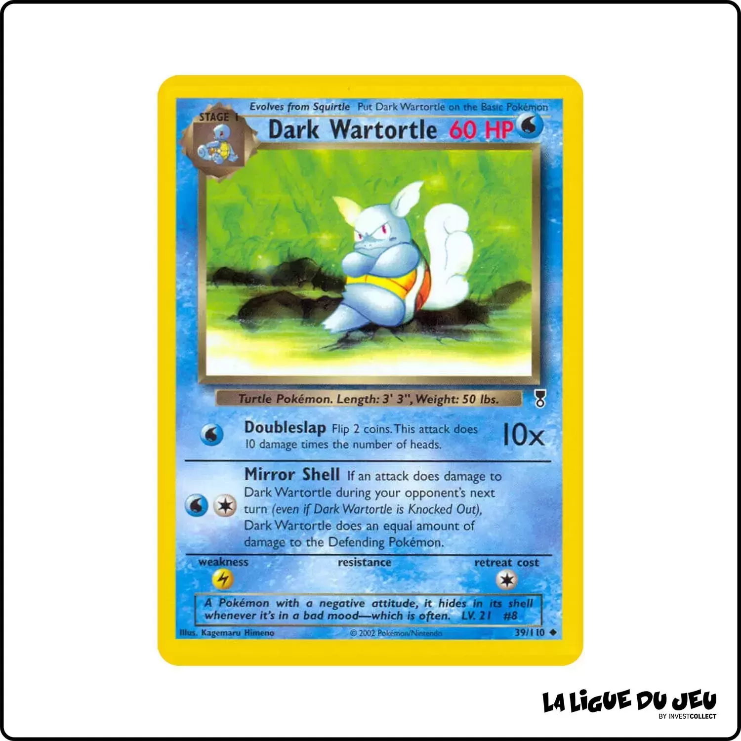 Peu commune - Pokemon - Legendary Collection - Dark Wartortle 39/110