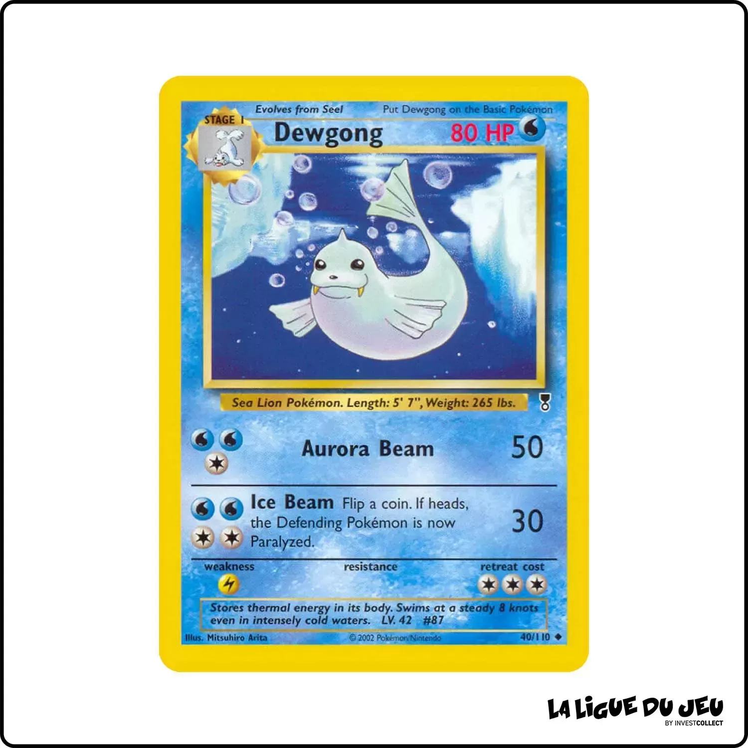 Peu commune - Pokemon - Legendary Collection - Dewgong 40/110