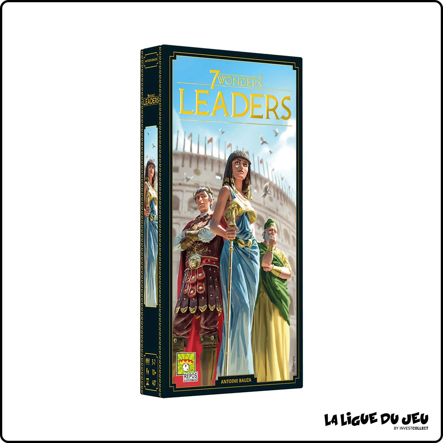 Stratégie - 7 Wonders Edition 2020 - Extension : Leaders