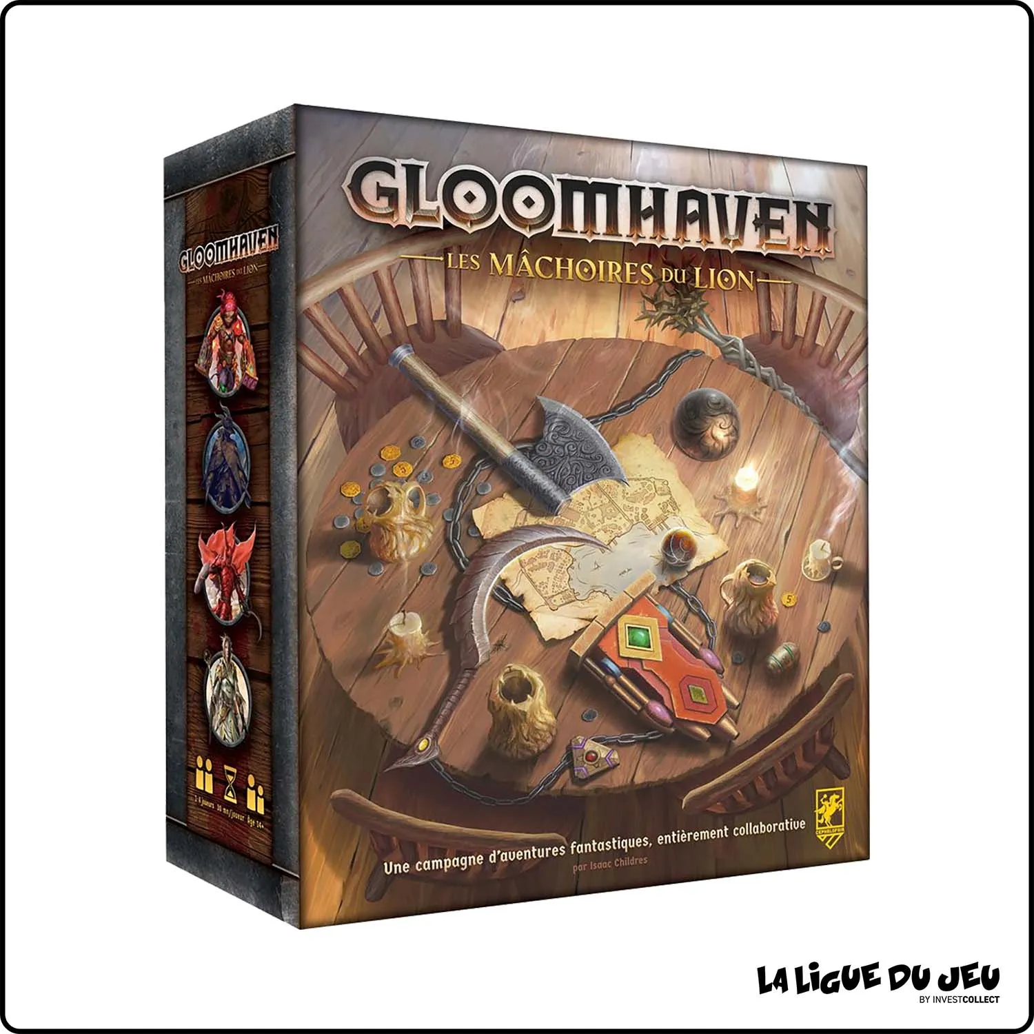 Aventure - Coopératif - Gloomhaven - Les Mâchoires du Lion