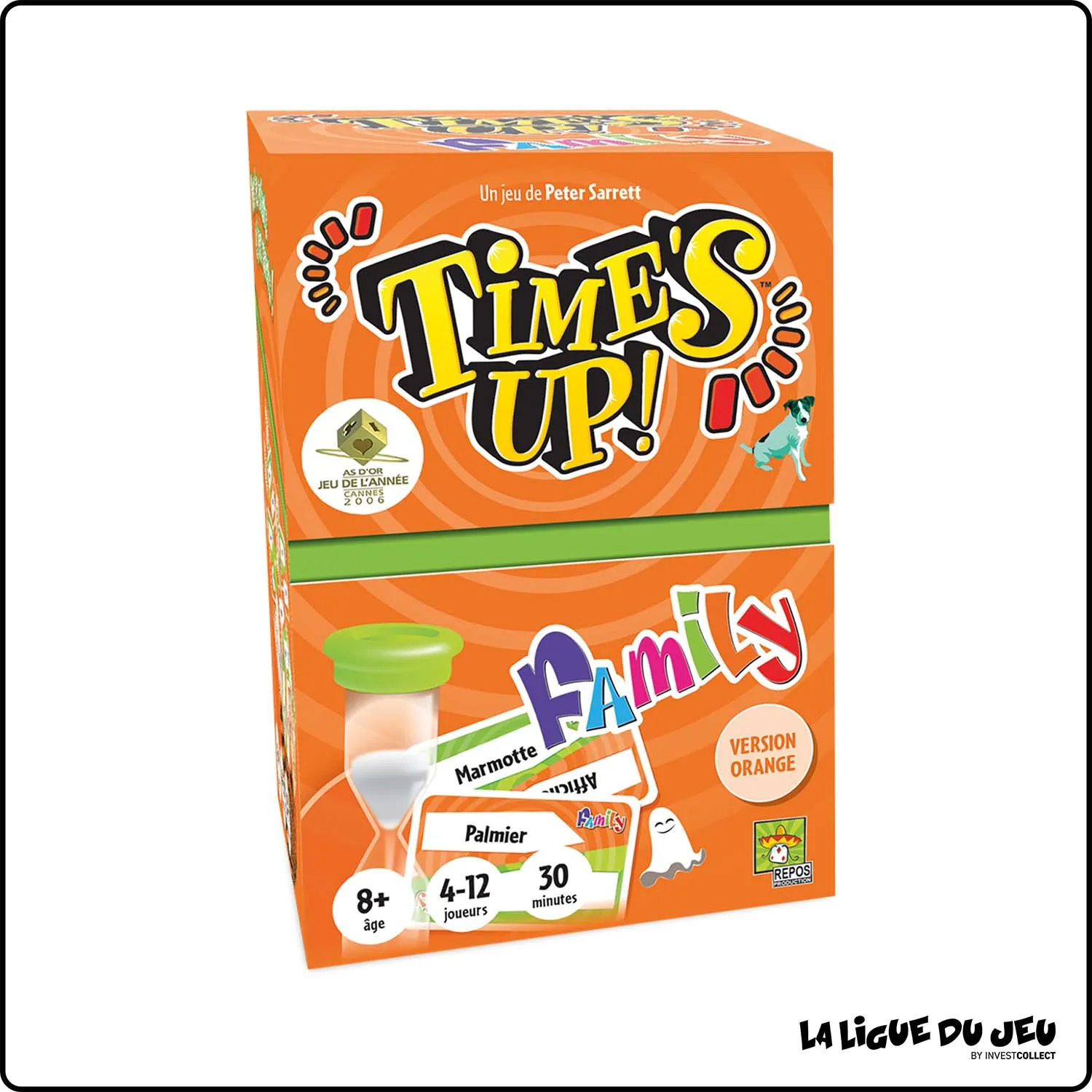 Ambiance - Jeu de devinettes - Time's Up Family (Orange)