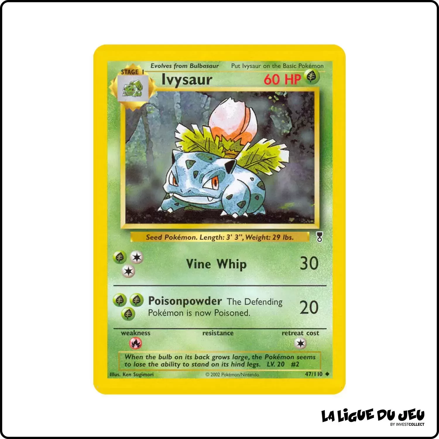 Peu commune - Pokemon - Legendary Collection - Ivysaur 47/110