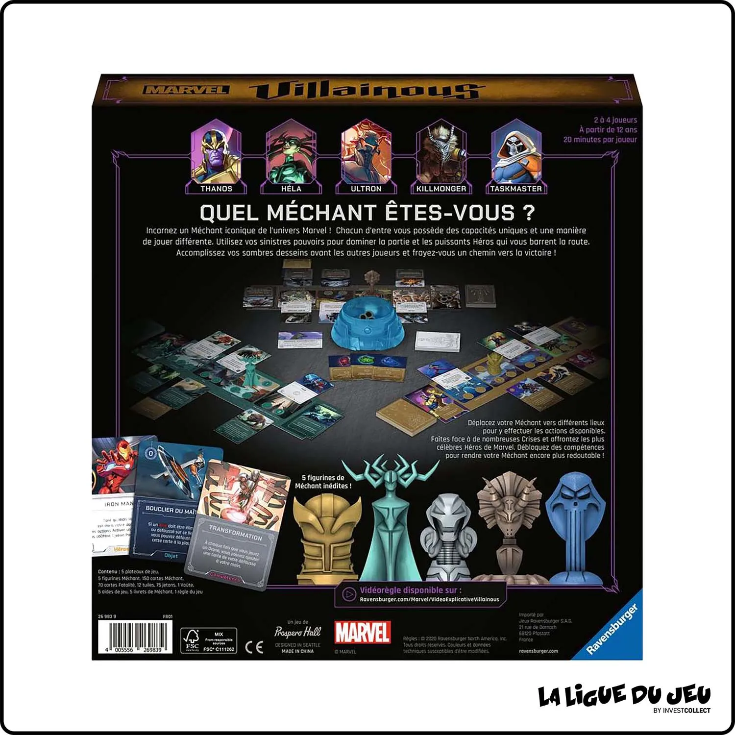 Jeu de Cartes - Marvel Villainous