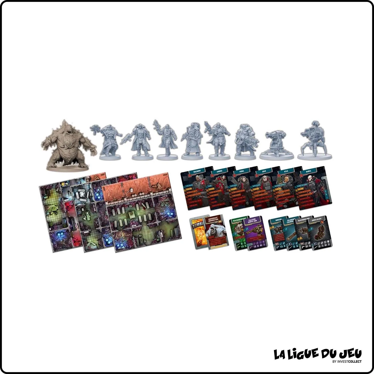 Figurine - Jeu de Plateau - Zombicide Invader - Extension Black Ops