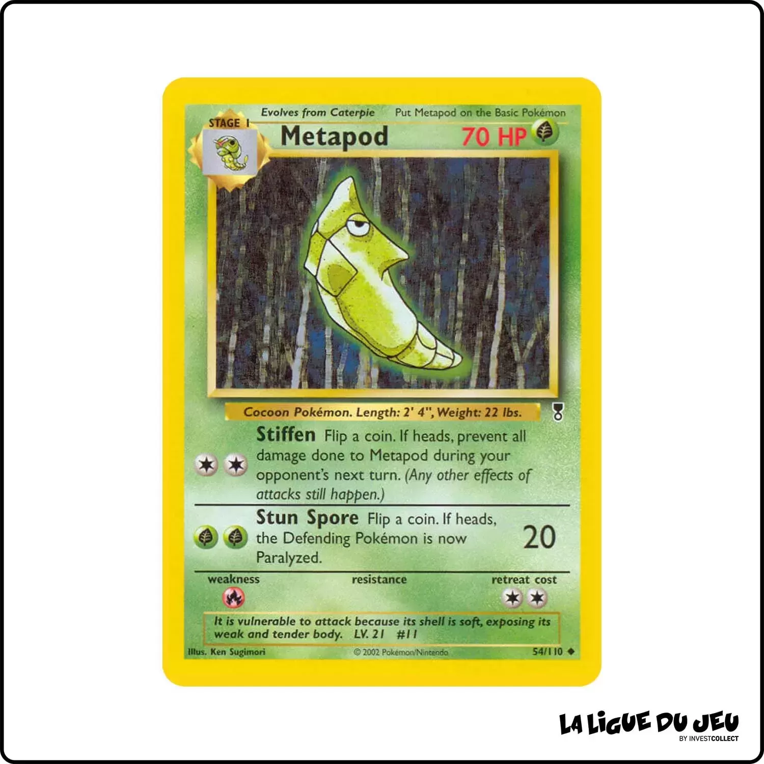 Peu commune - Pokemon - Legendary Collection - Metapod 54/110