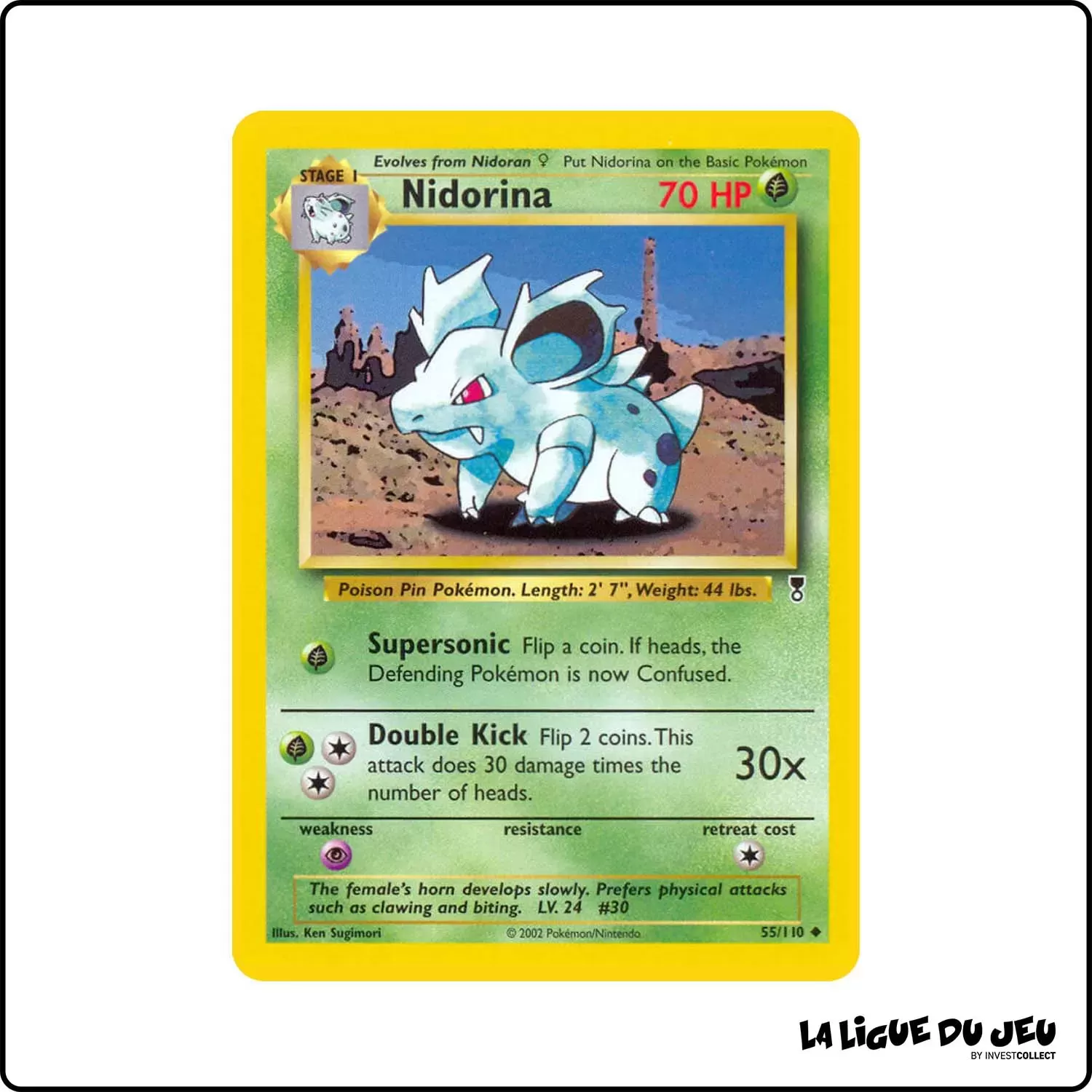 Peu commune - Pokemon - Legendary Collection - Nidorina 55/110