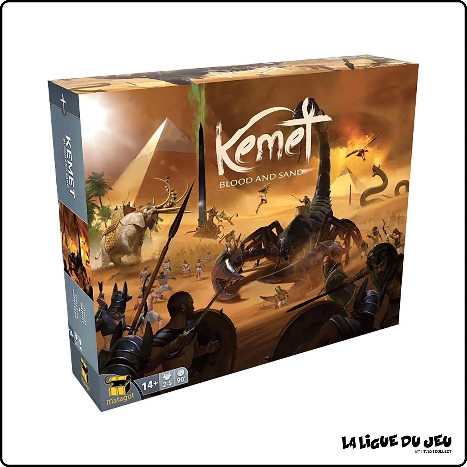 Stratégie - Action/Combat - Kemet - Blood and Sand