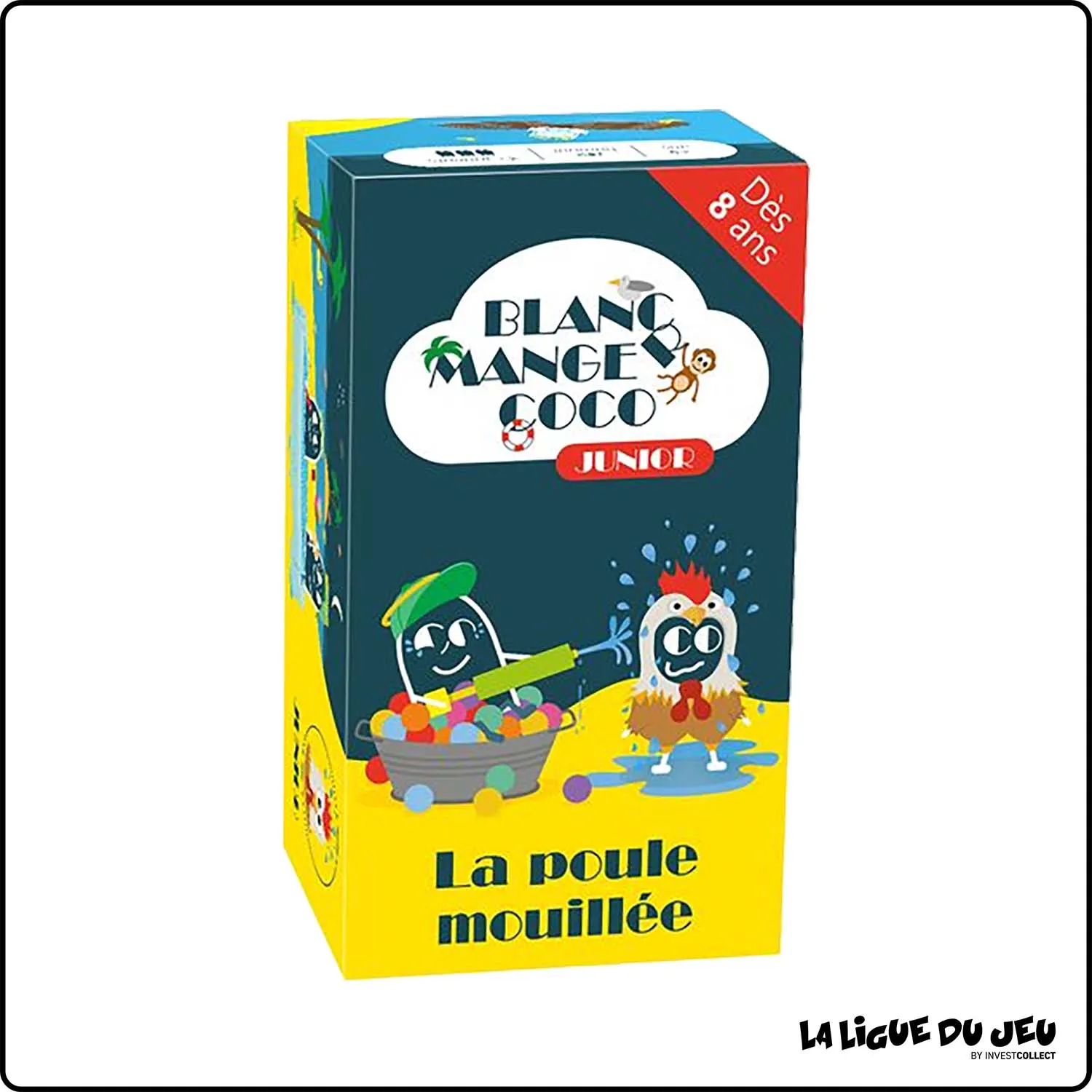 Jeu de Cartes - Blanc Manger Coco Junior - La Poule Mouillée