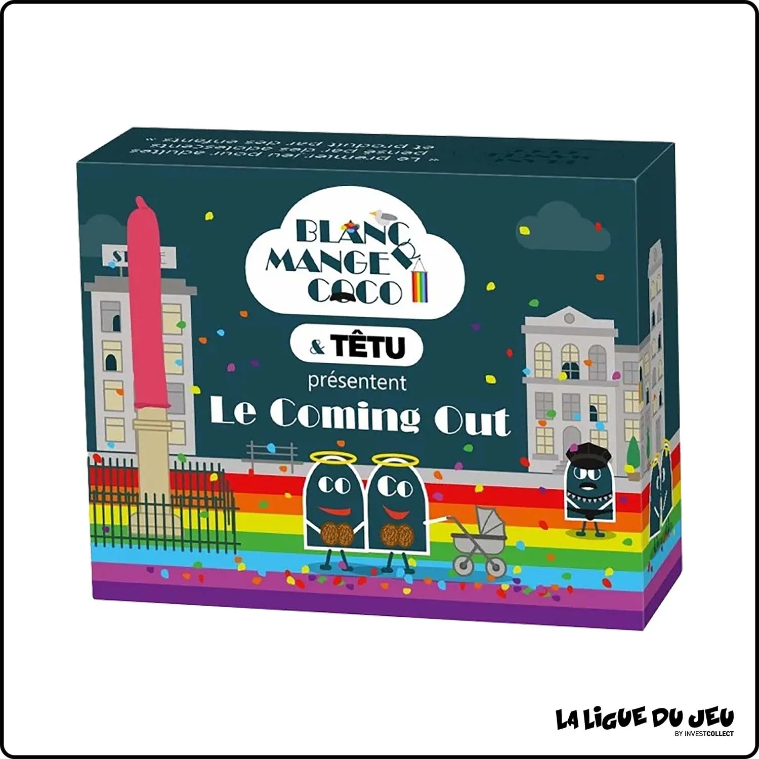 Ambiance - Jeu de Cartes - Blanc Manger Coco - Extension Le Coming Out