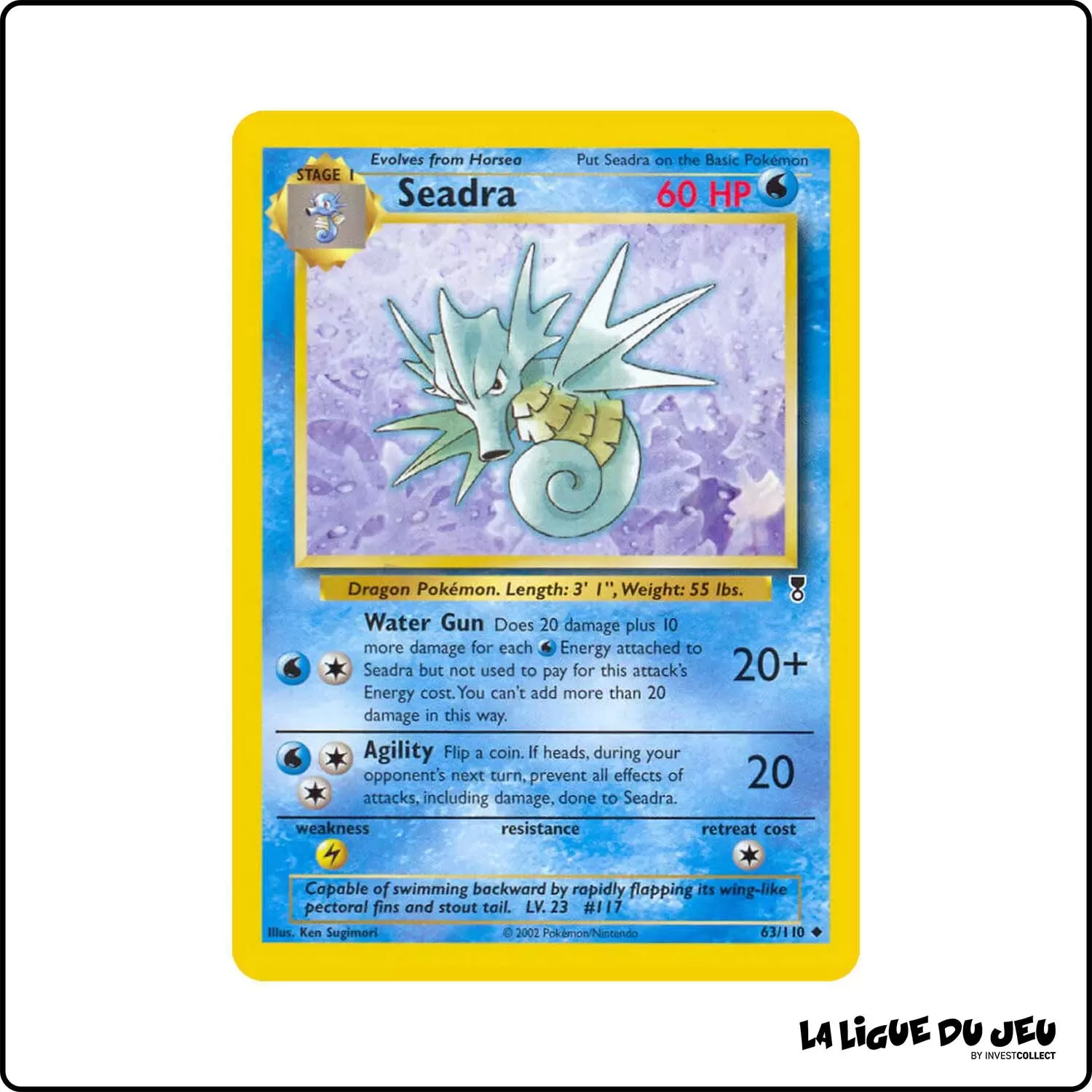 Peu commune - Pokemon - Legendary Collection - Seadra 63/110