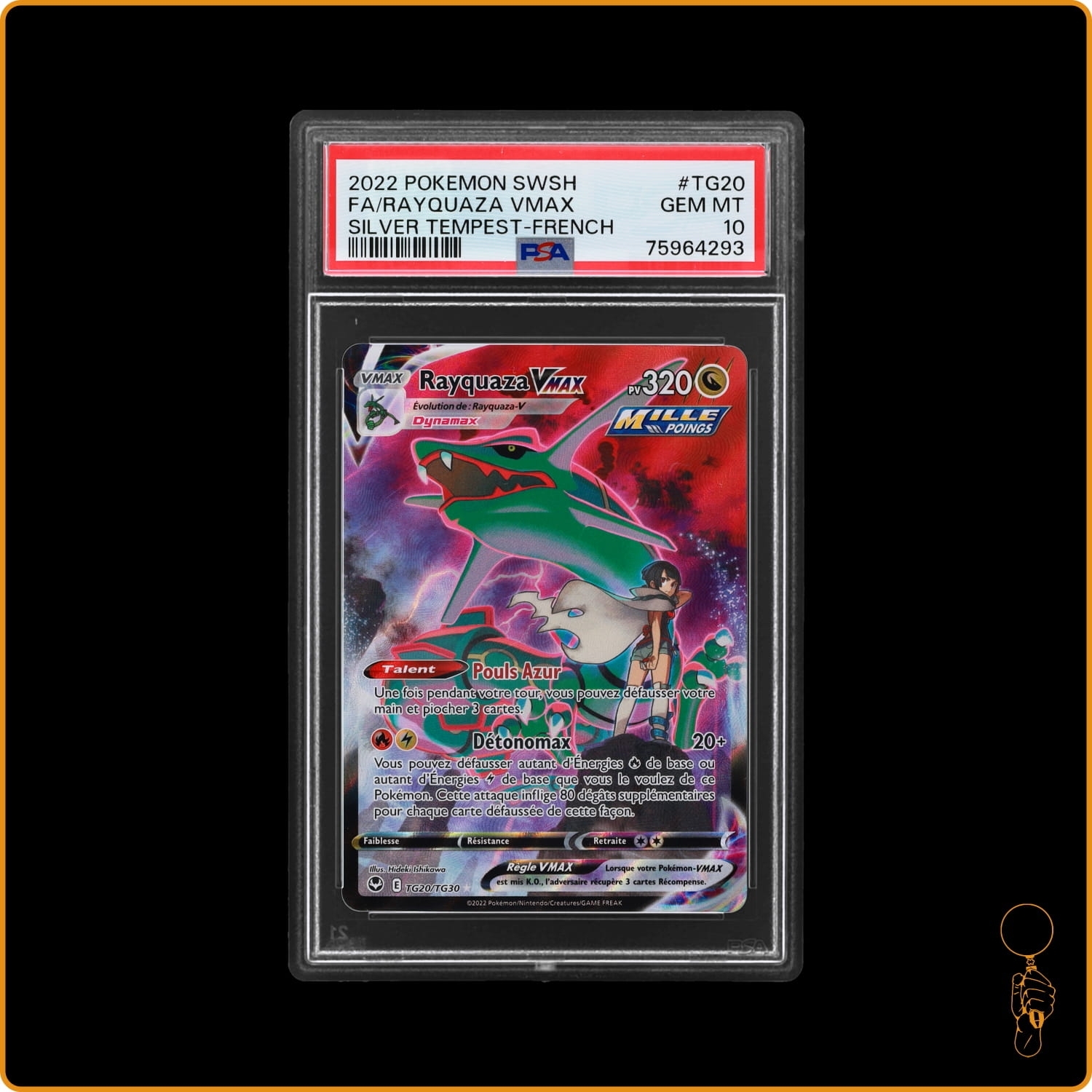 Rayquaza VMAX TG20/TG30 Rapid Strike Shiny Alternative Full Art - Myboost X  Epée et Bouclier 12 Tempête Argentée - Box of 10 Pokemon French Cards